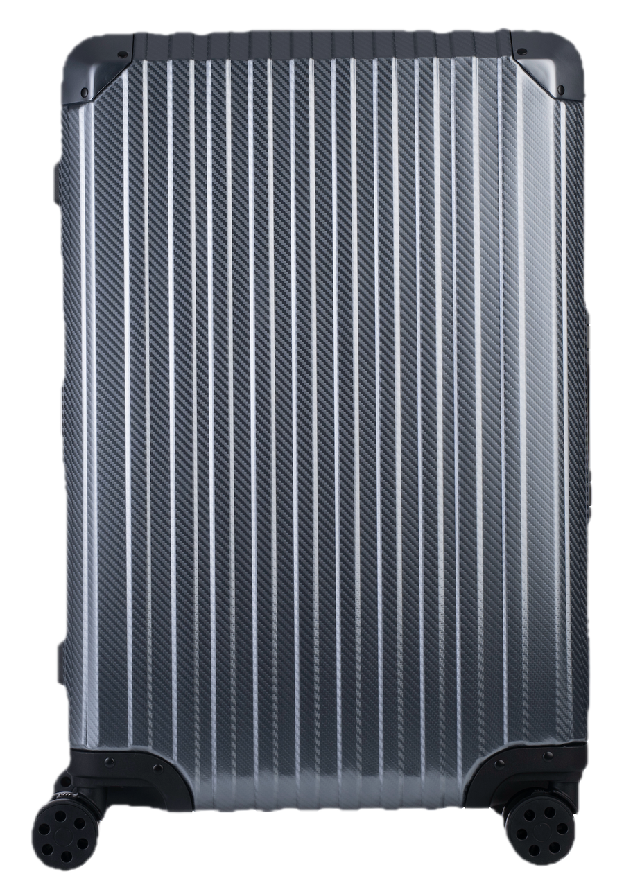 The Atlas Aluminium Luggage — Gunmetal