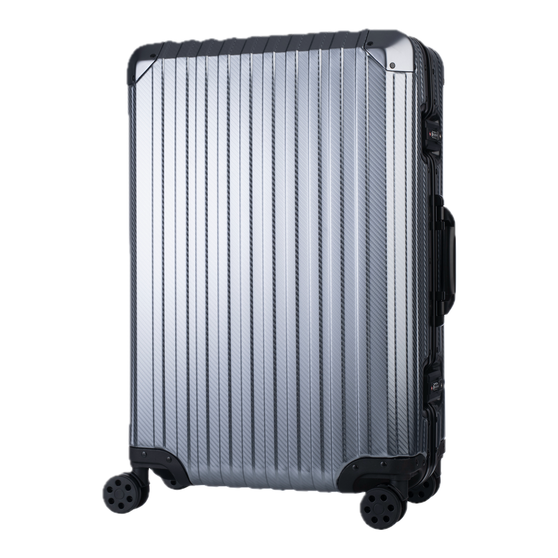 Der Atlas Aluminiumkoffer – Gunmetal
