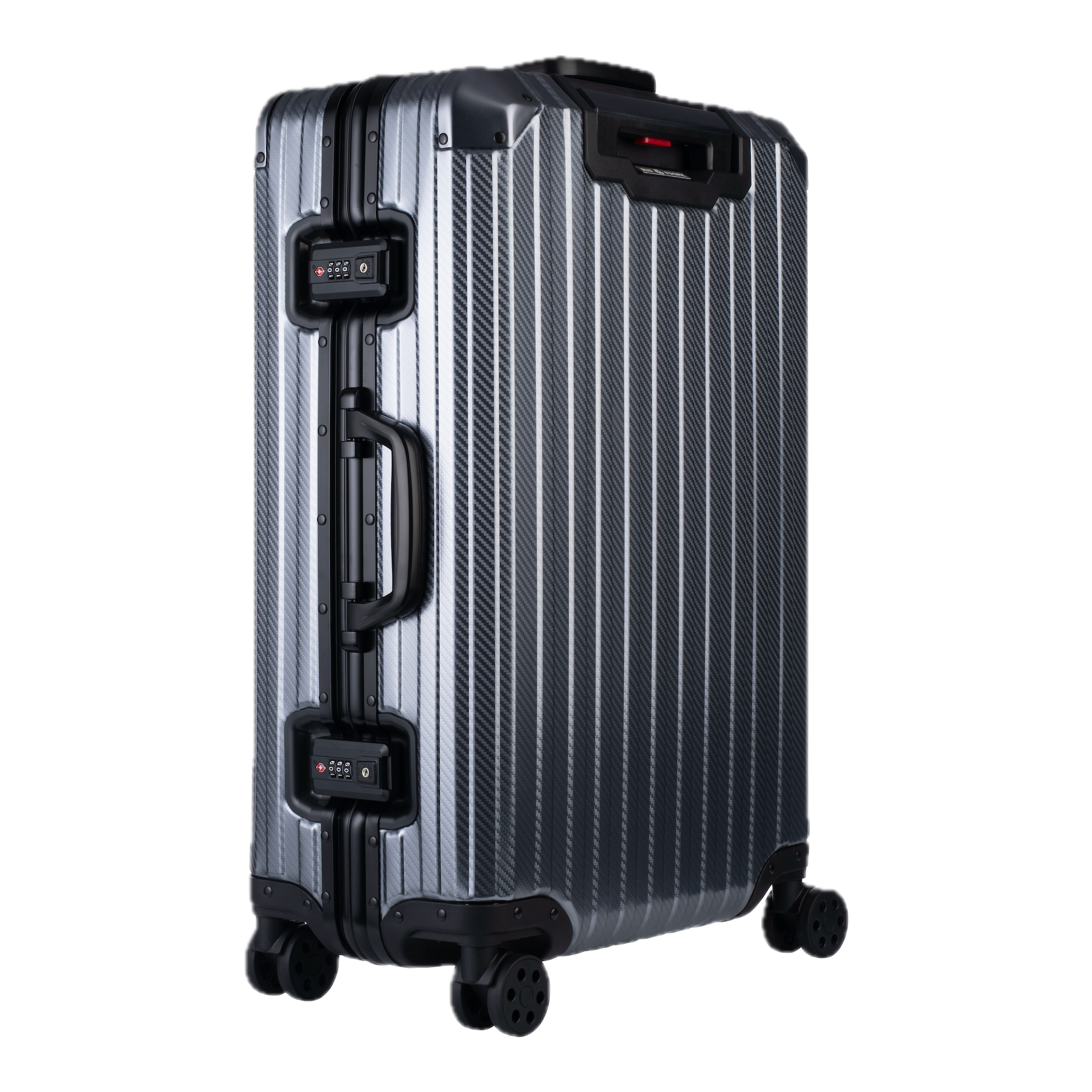Der Atlas Aluminiumkoffer – Gunmetal