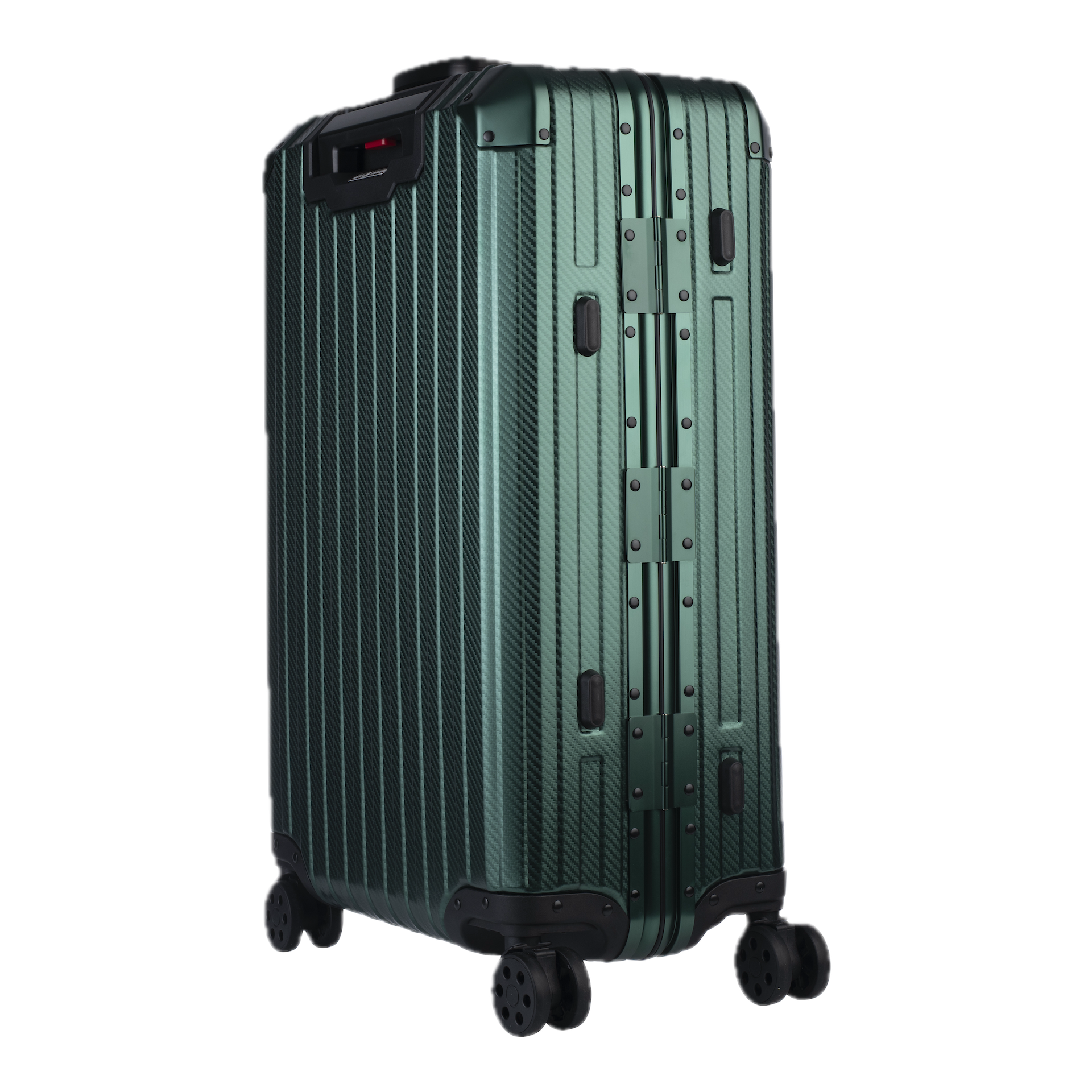 Der Atlas Aluminium Koffer – Pazifikgrün