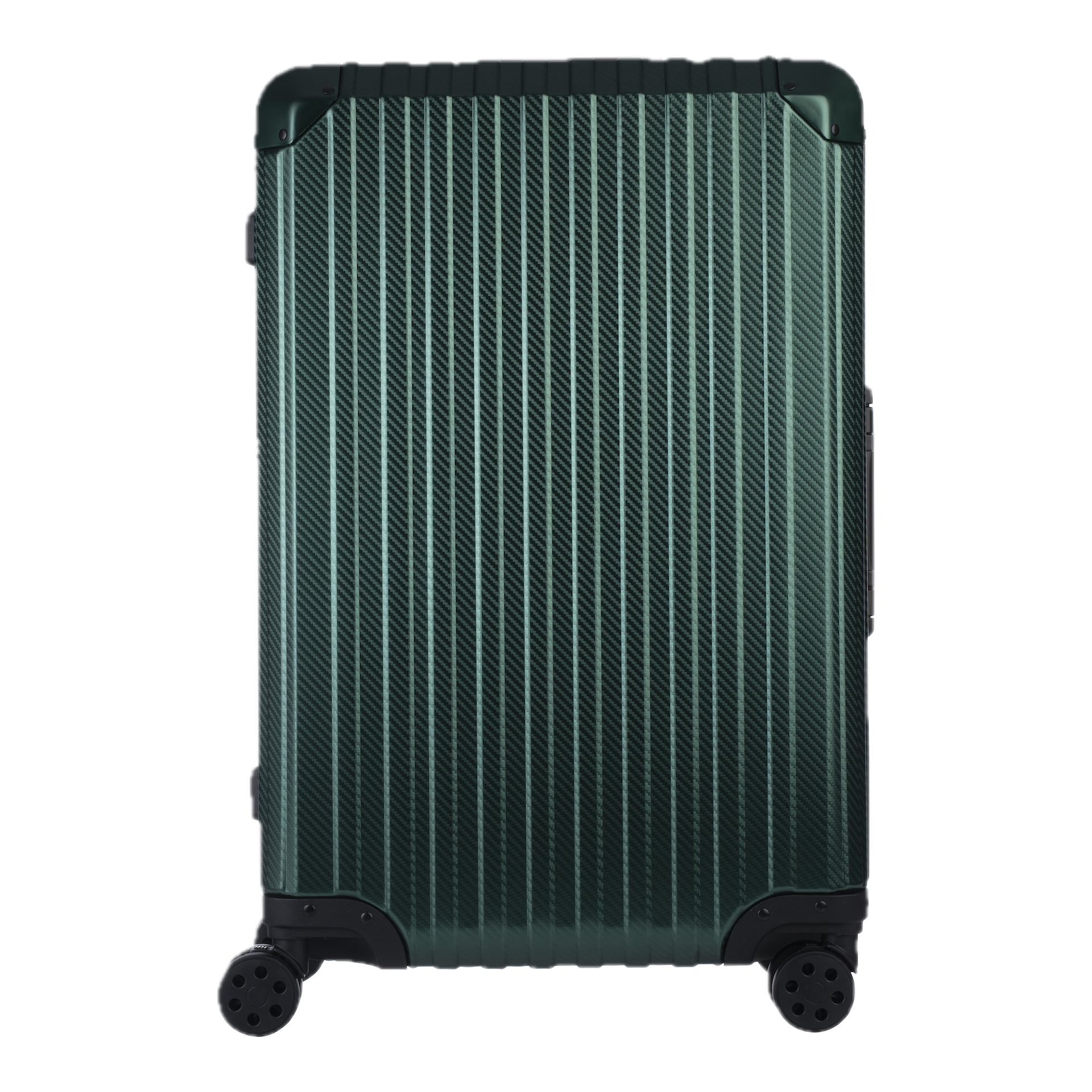 Der Atlas Aluminium Koffer – Pazifikgrün