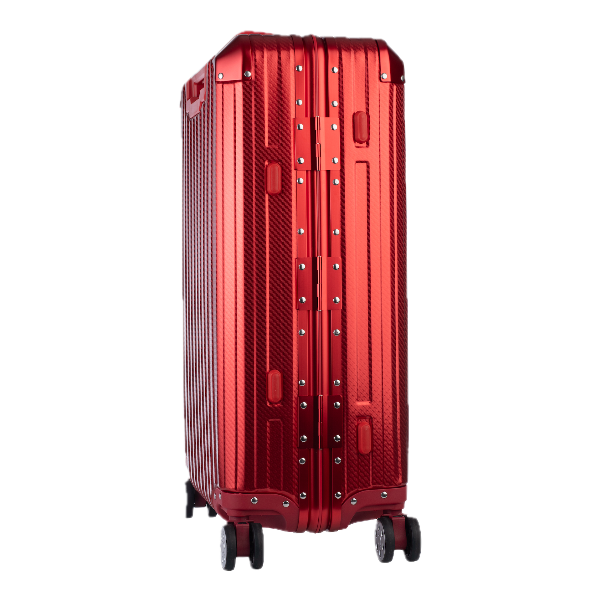 Der Atlas Aluminiumkoffer – Rot