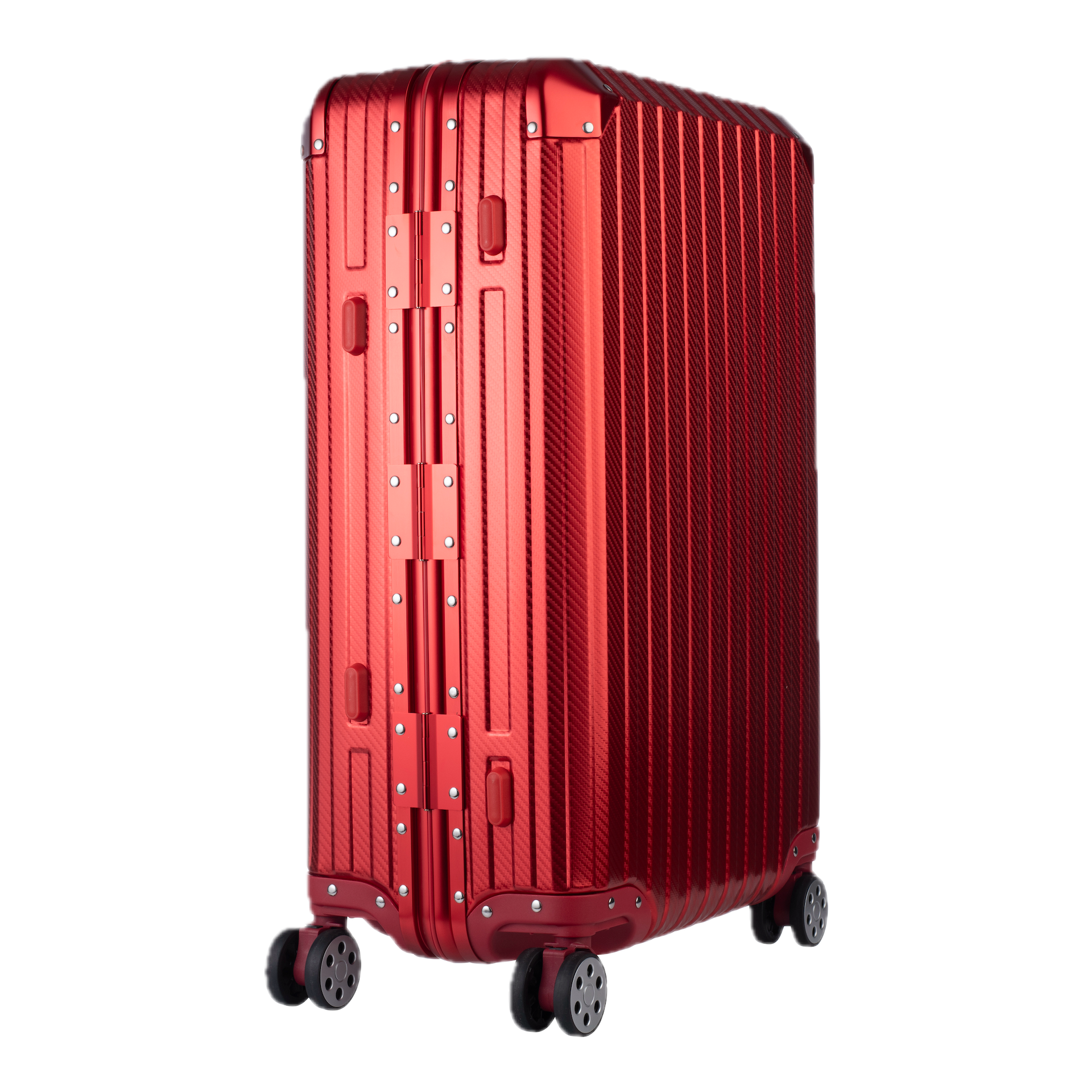 Der Atlas Aluminiumkoffer – Rot