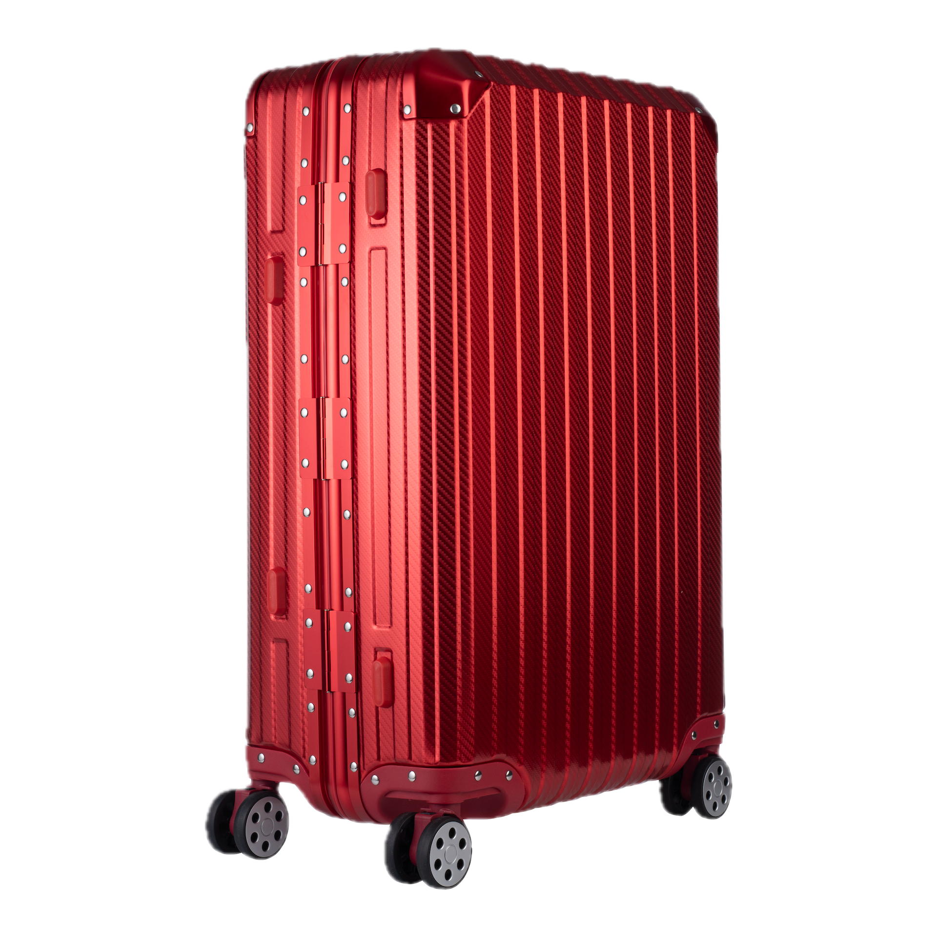 Der Atlas Aluminiumkoffer – Rot