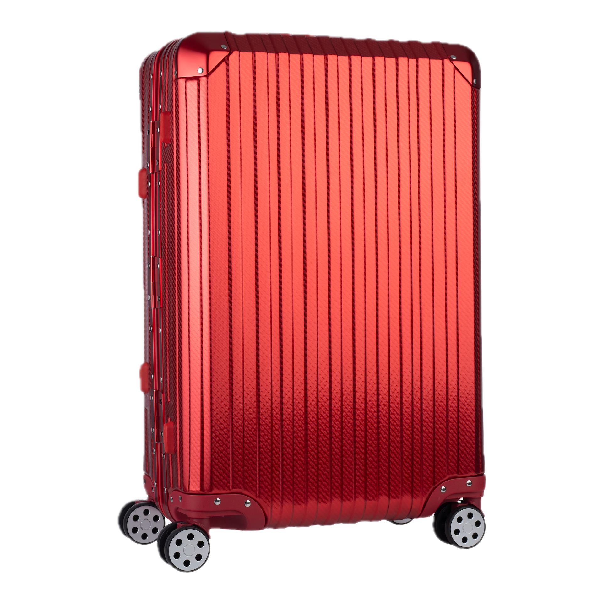 Der Atlas Aluminiumkoffer – Rot