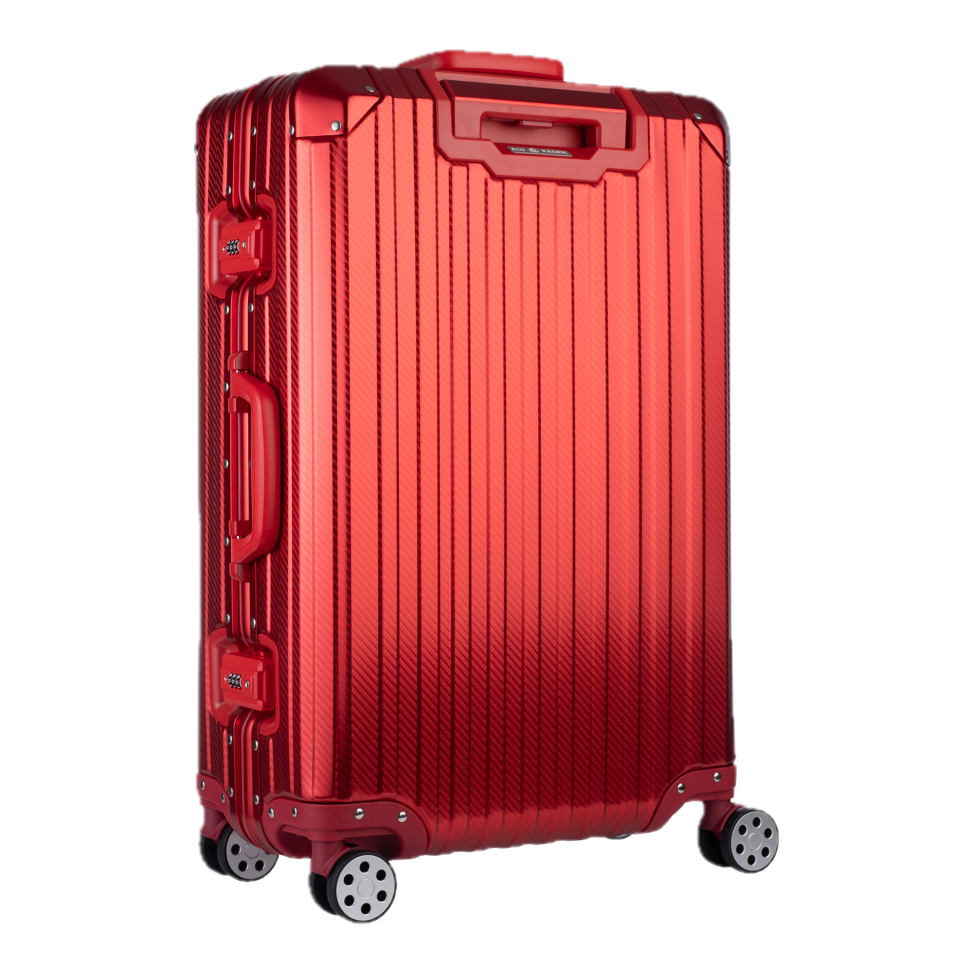 Der Atlas Aluminiumkoffer – Rot