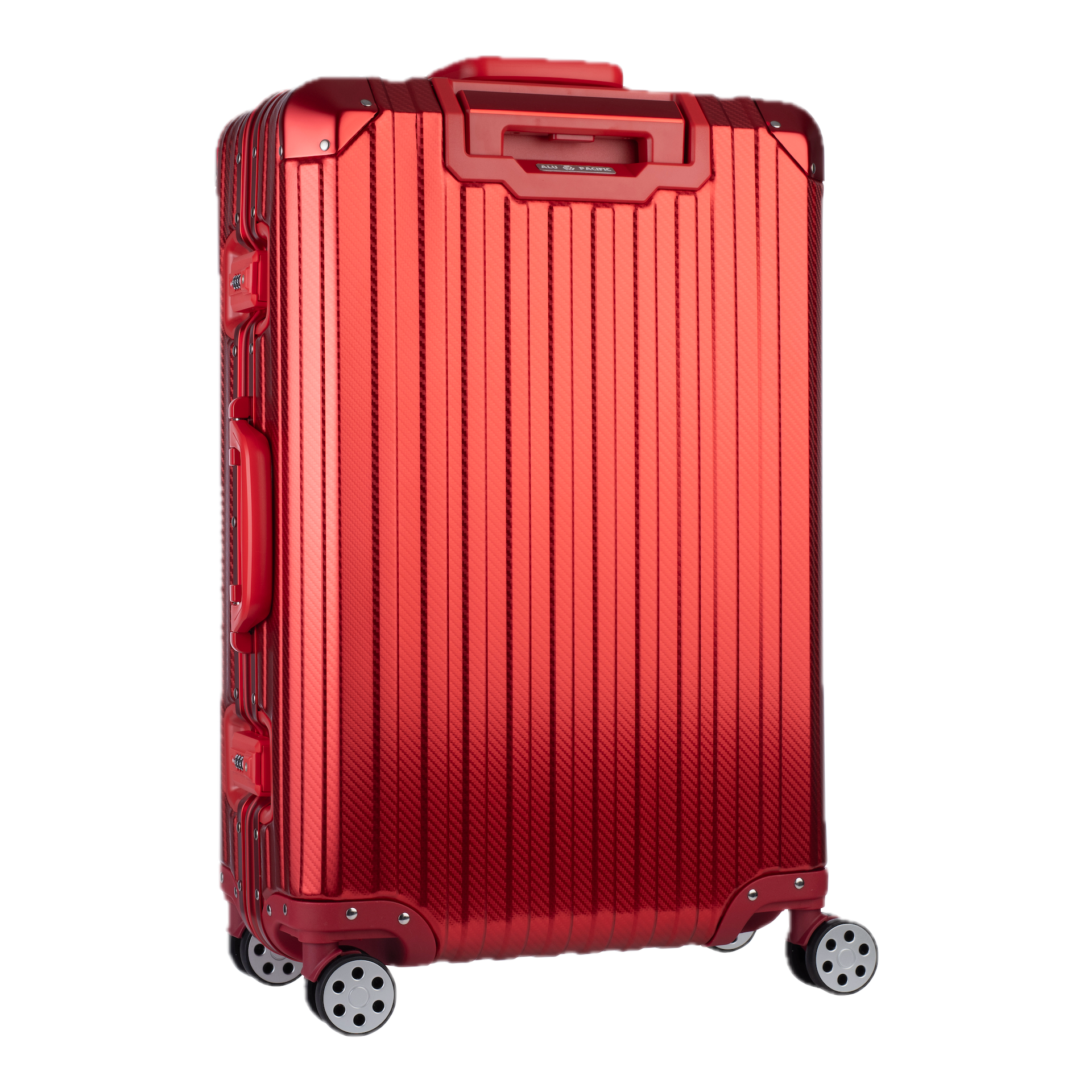 Der Atlas Aluminiumkoffer – Rot