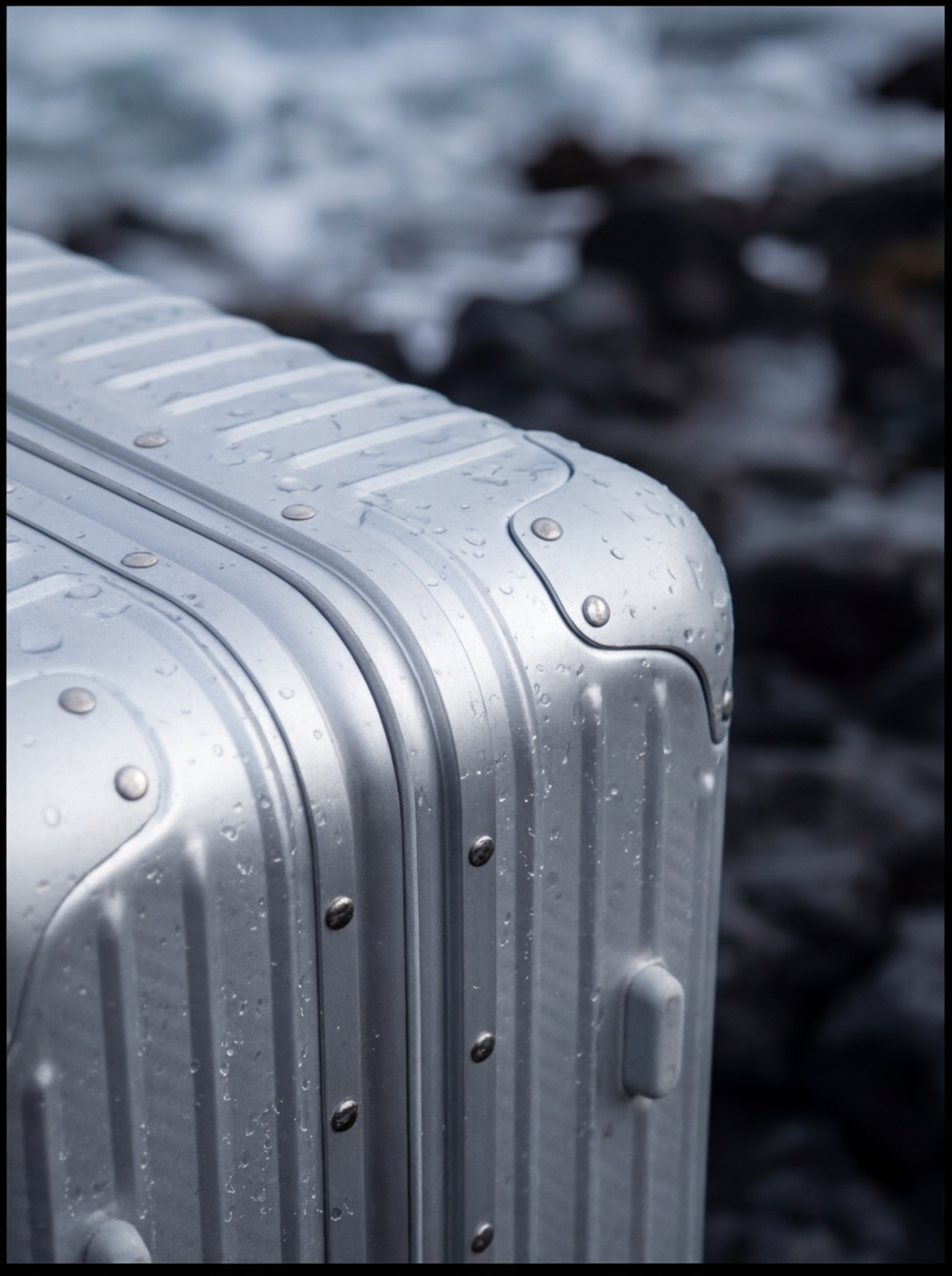La valise Atlas en aluminium — Argenté