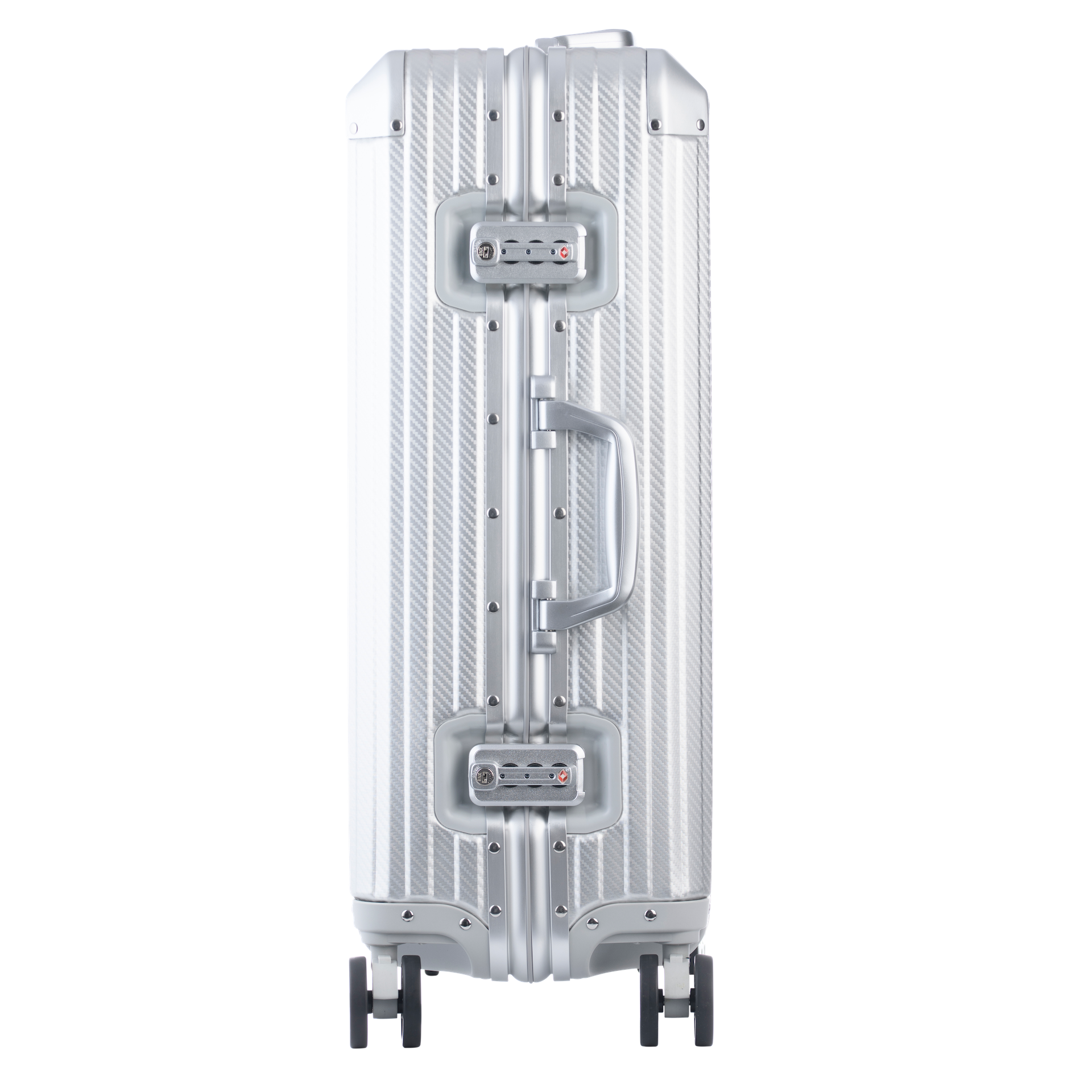 Der Atlas Aluminiumkoffer — Silber