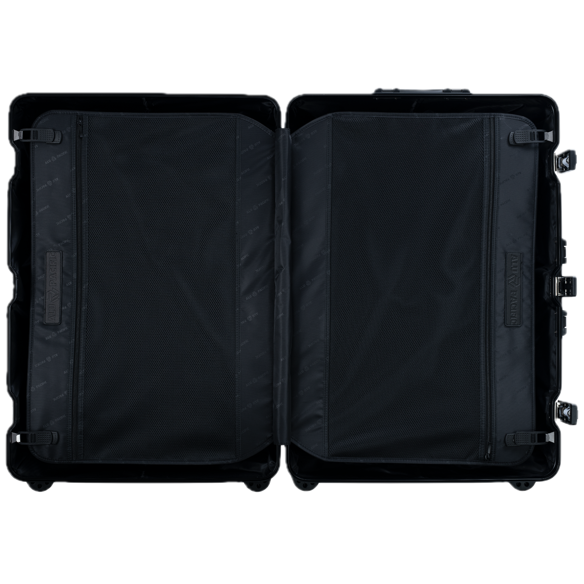 Der Atlas Aluminiumkoffer – Schwarz
