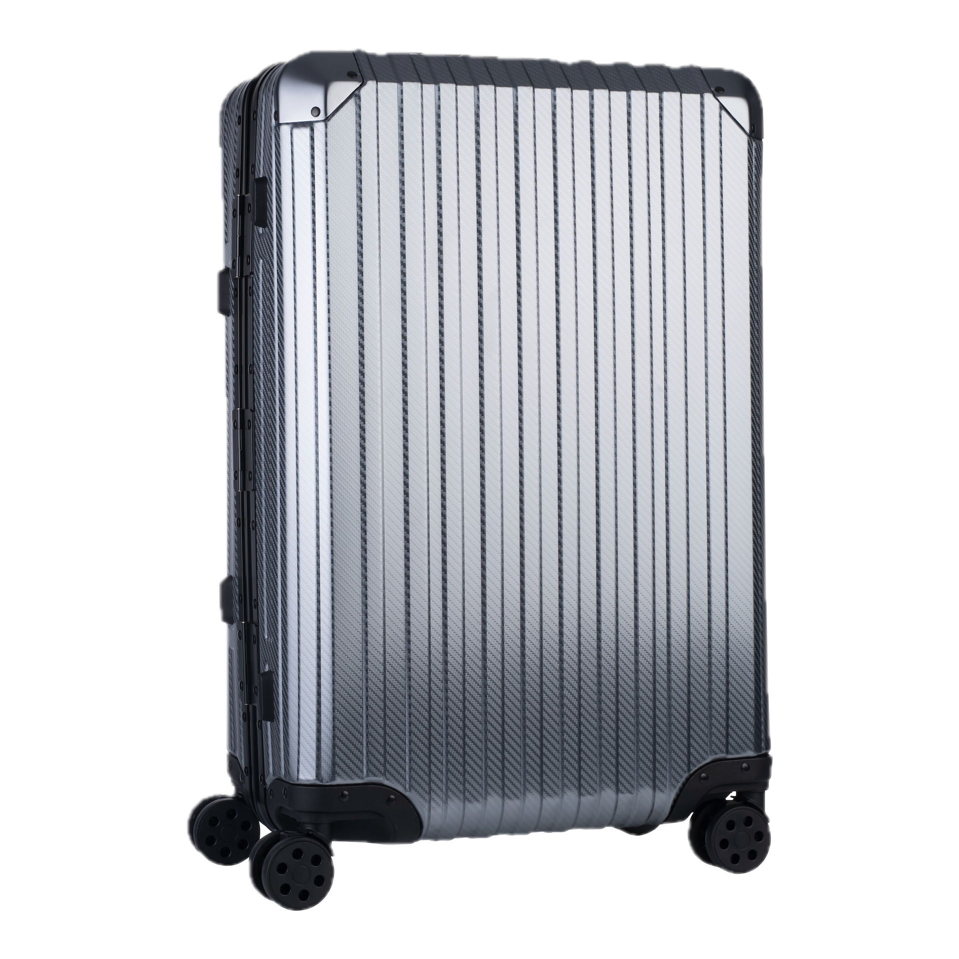 Der Atlas Aluminiumkoffer – Gunmetal