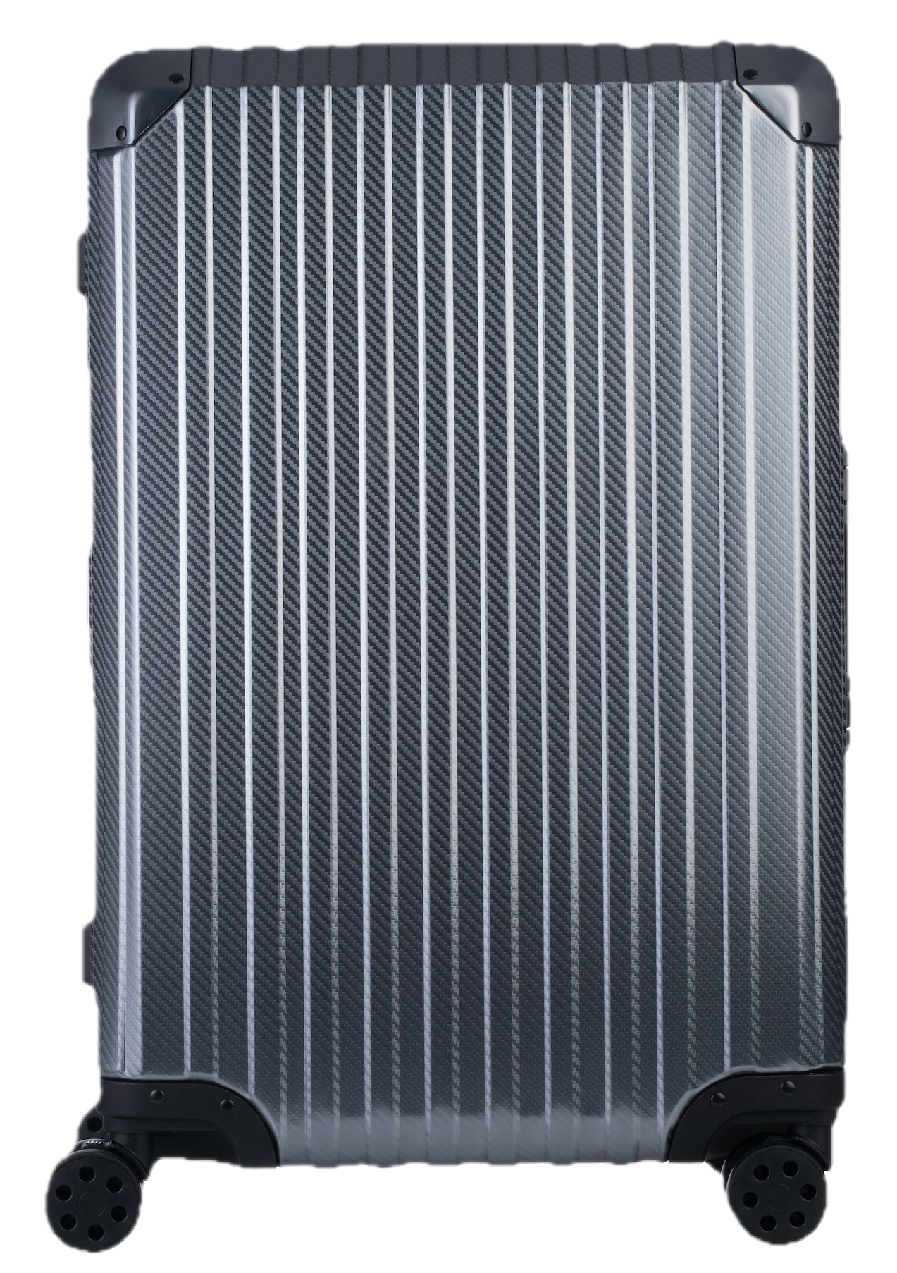 The Atlas Aluminium Luggage — Gunmetal