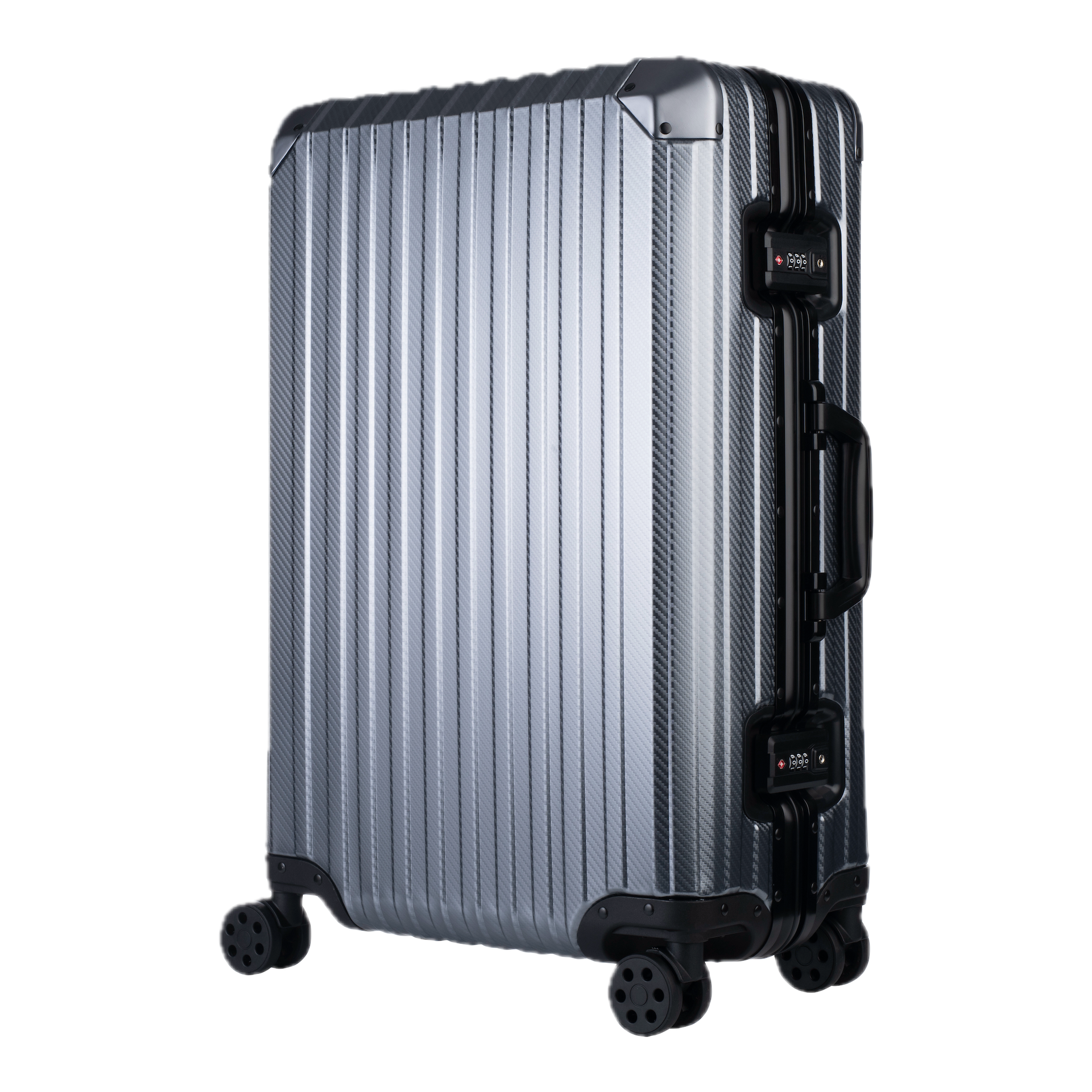 Der Atlas Aluminiumkoffer – Gunmetal