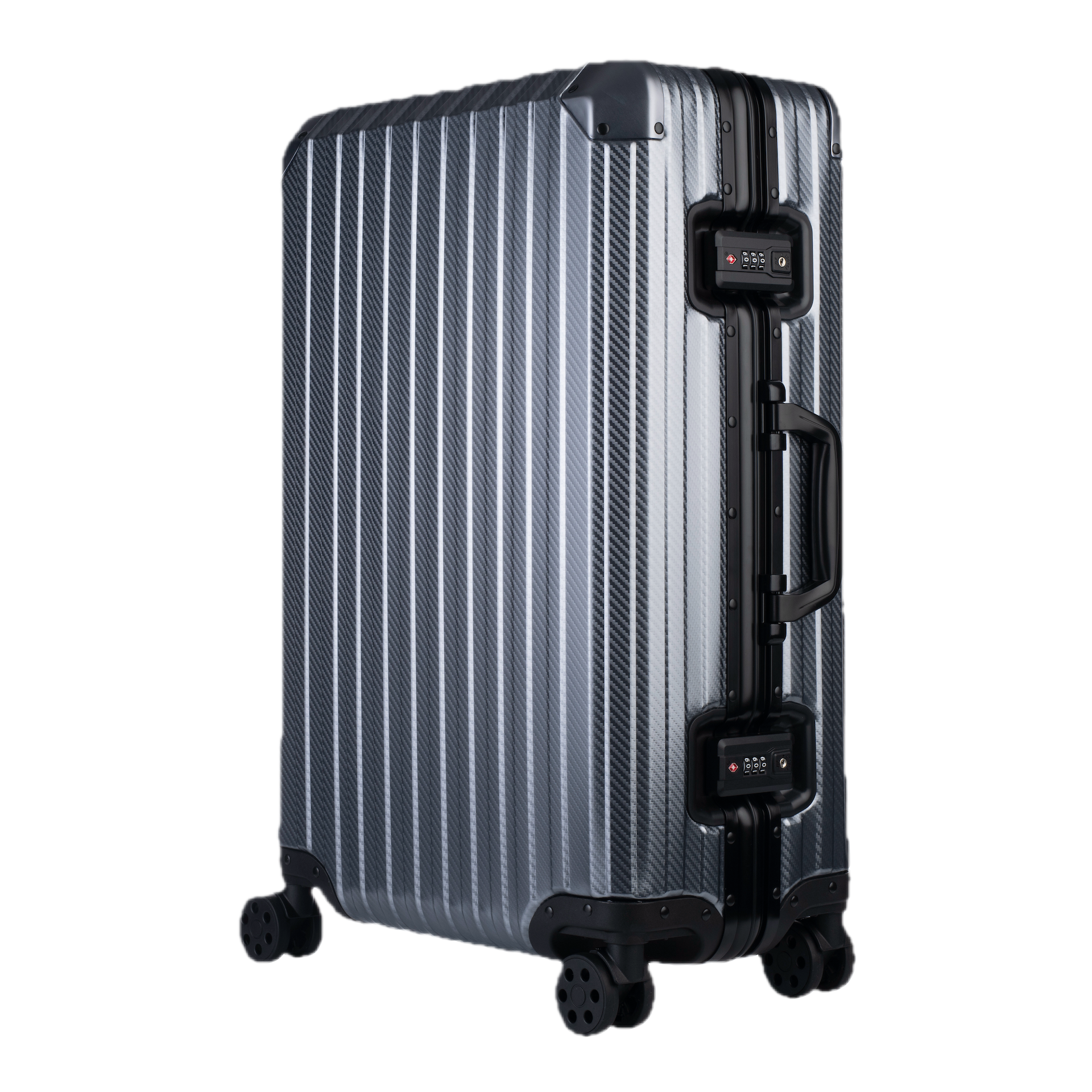 Der Atlas Aluminiumkoffer – Gunmetal