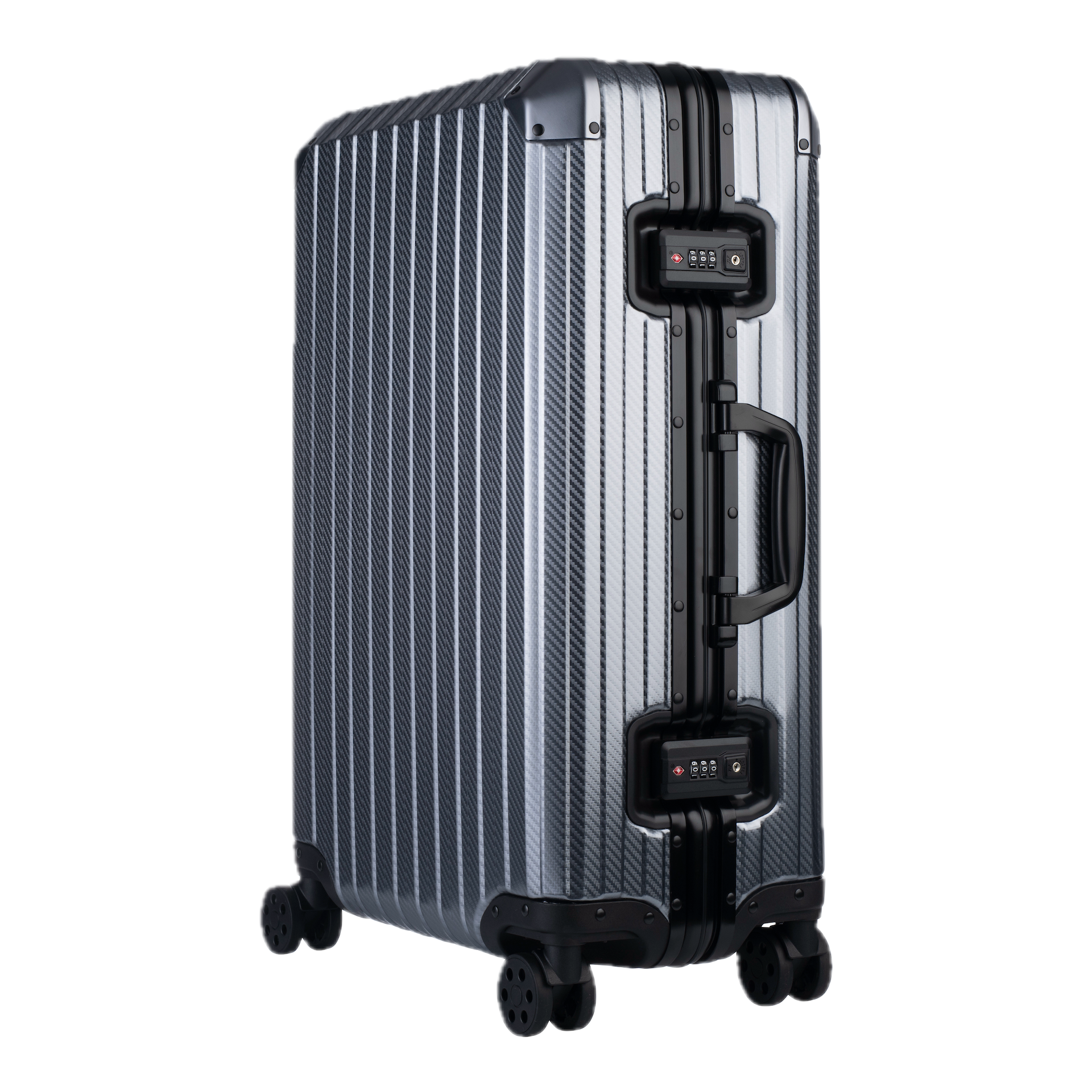Der Atlas Aluminiumkoffer – Gunmetal