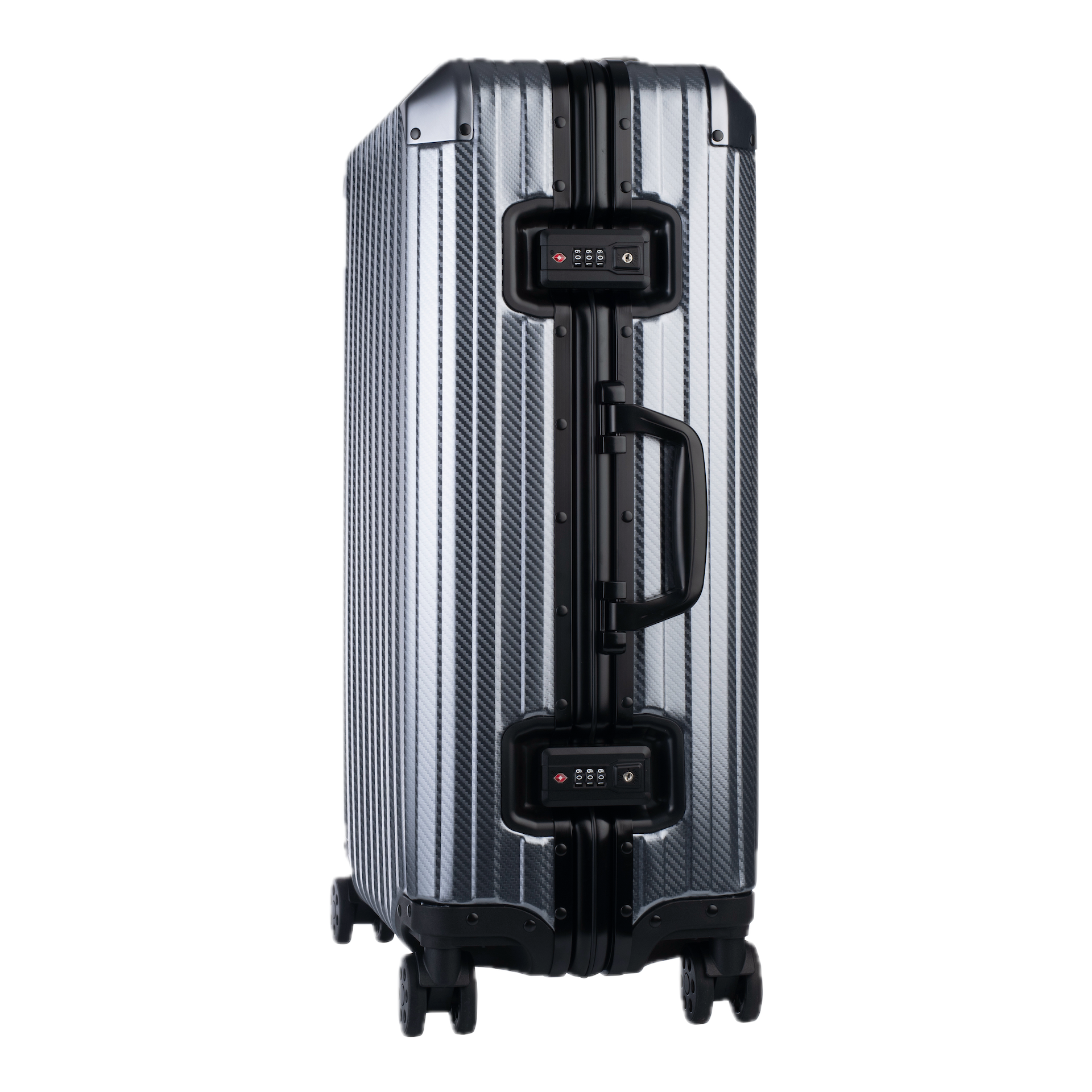 Der Atlas Aluminiumkoffer – Gunmetal