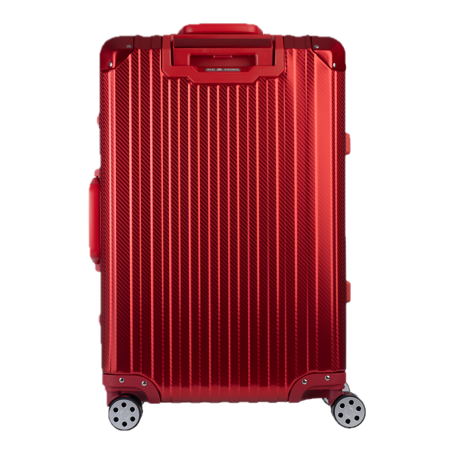 Der Atlas Aluminiumkoffer – Rot