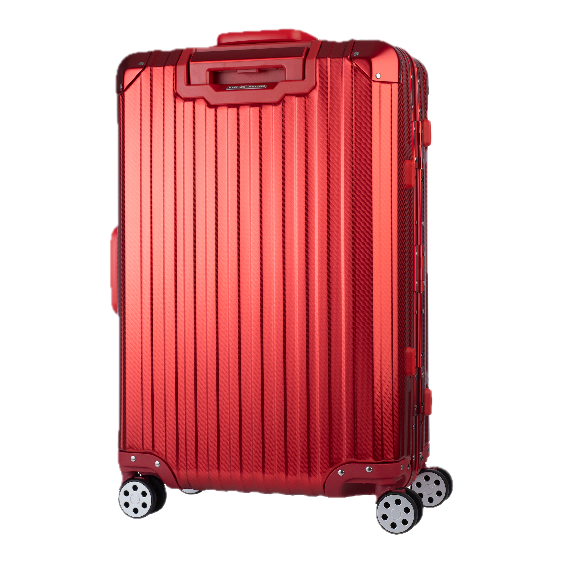 Der Atlas Aluminiumkoffer – Rot