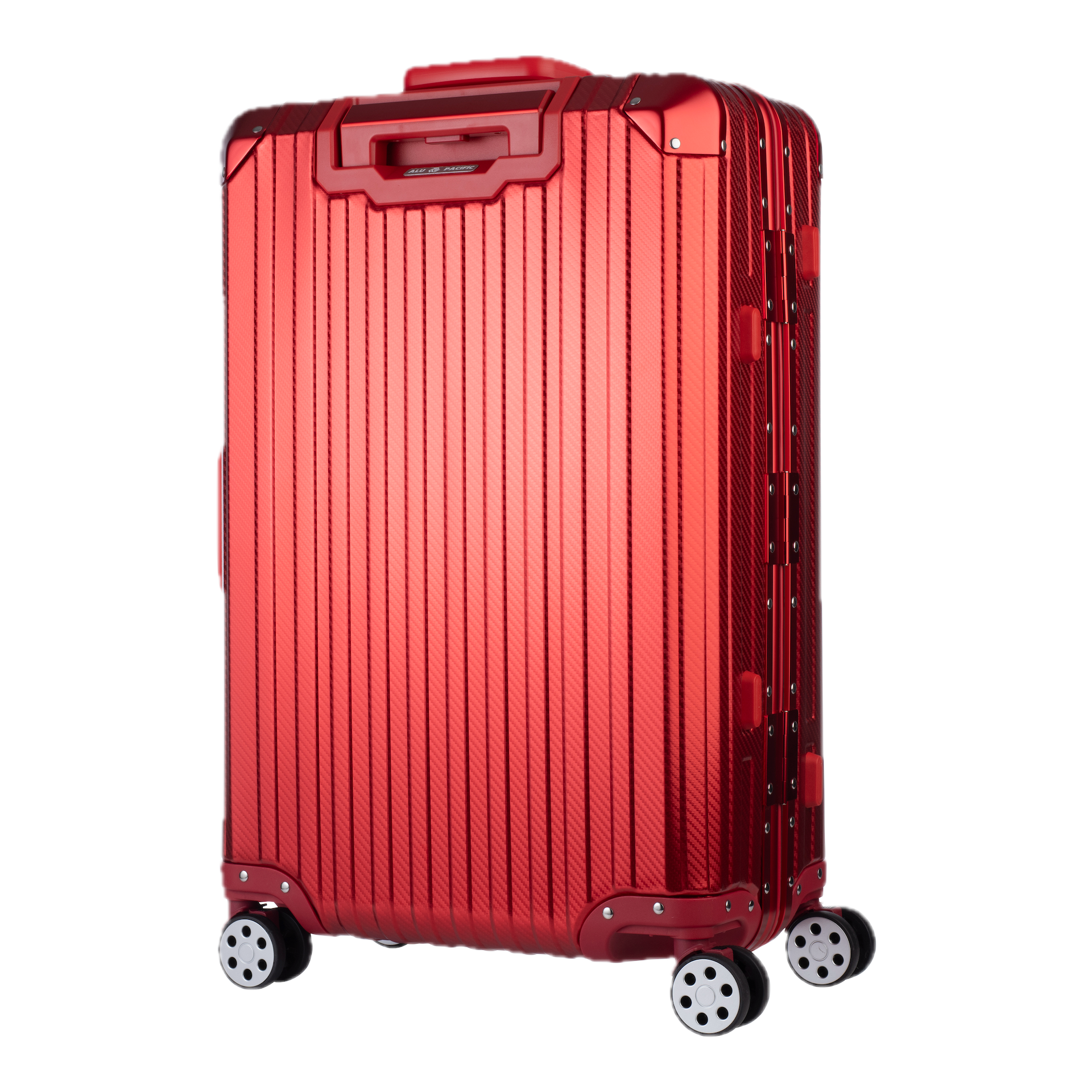 Der Atlas Aluminiumkoffer – Rot