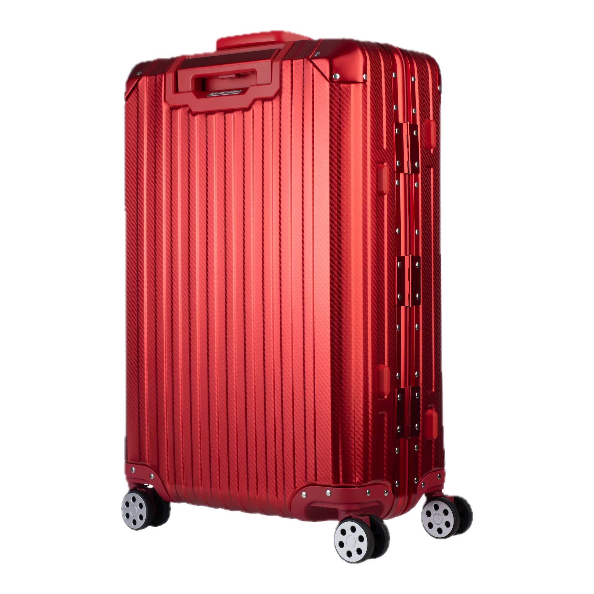 Der Atlas Aluminiumkoffer – Rot