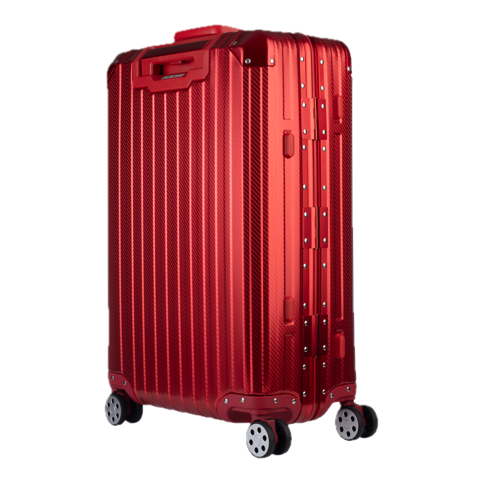 Der Atlas Aluminiumkoffer – Rot