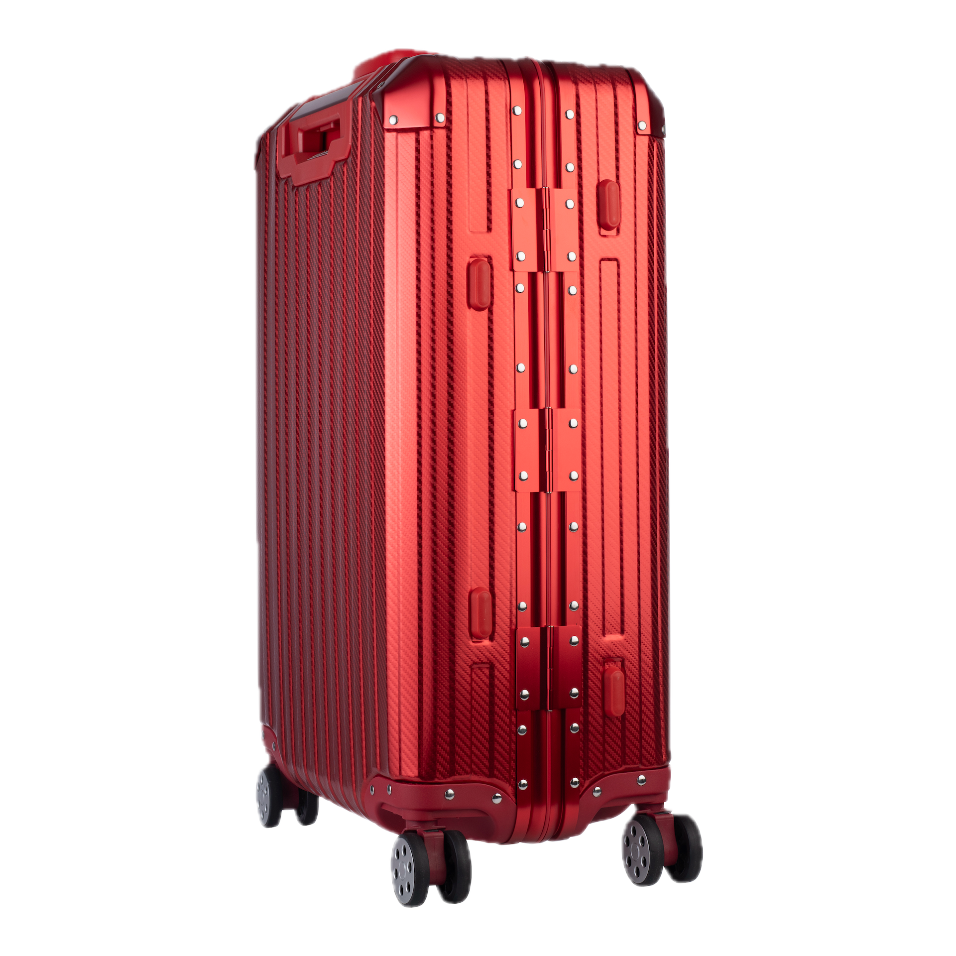 Der Atlas Aluminiumkoffer – Rot