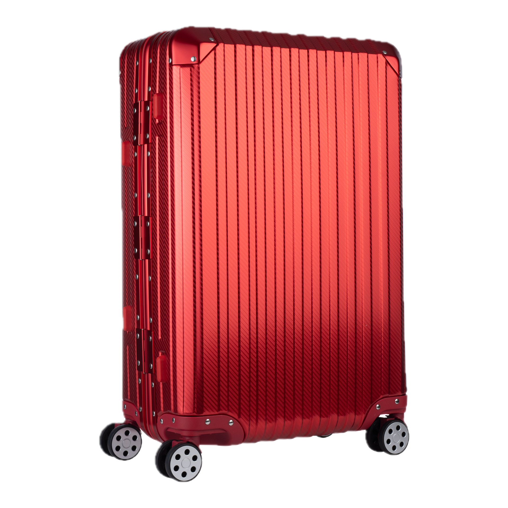 Der Atlas Aluminiumkoffer – Rot