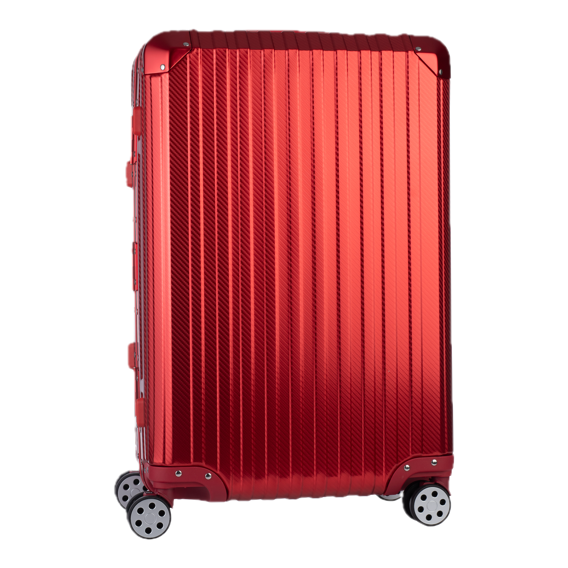 Der Atlas Aluminiumkoffer – Rot