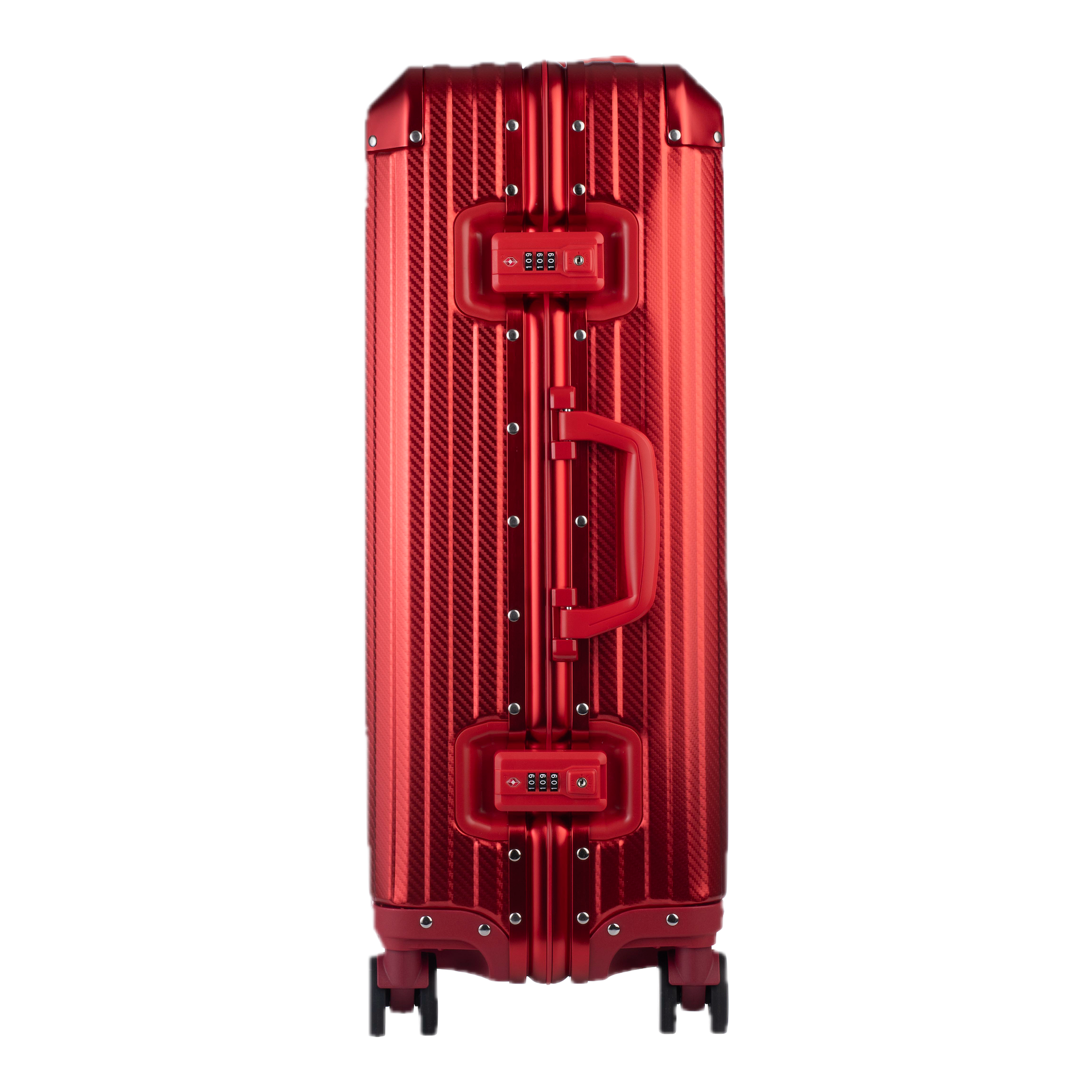 Der Atlas Aluminiumkoffer – Rot