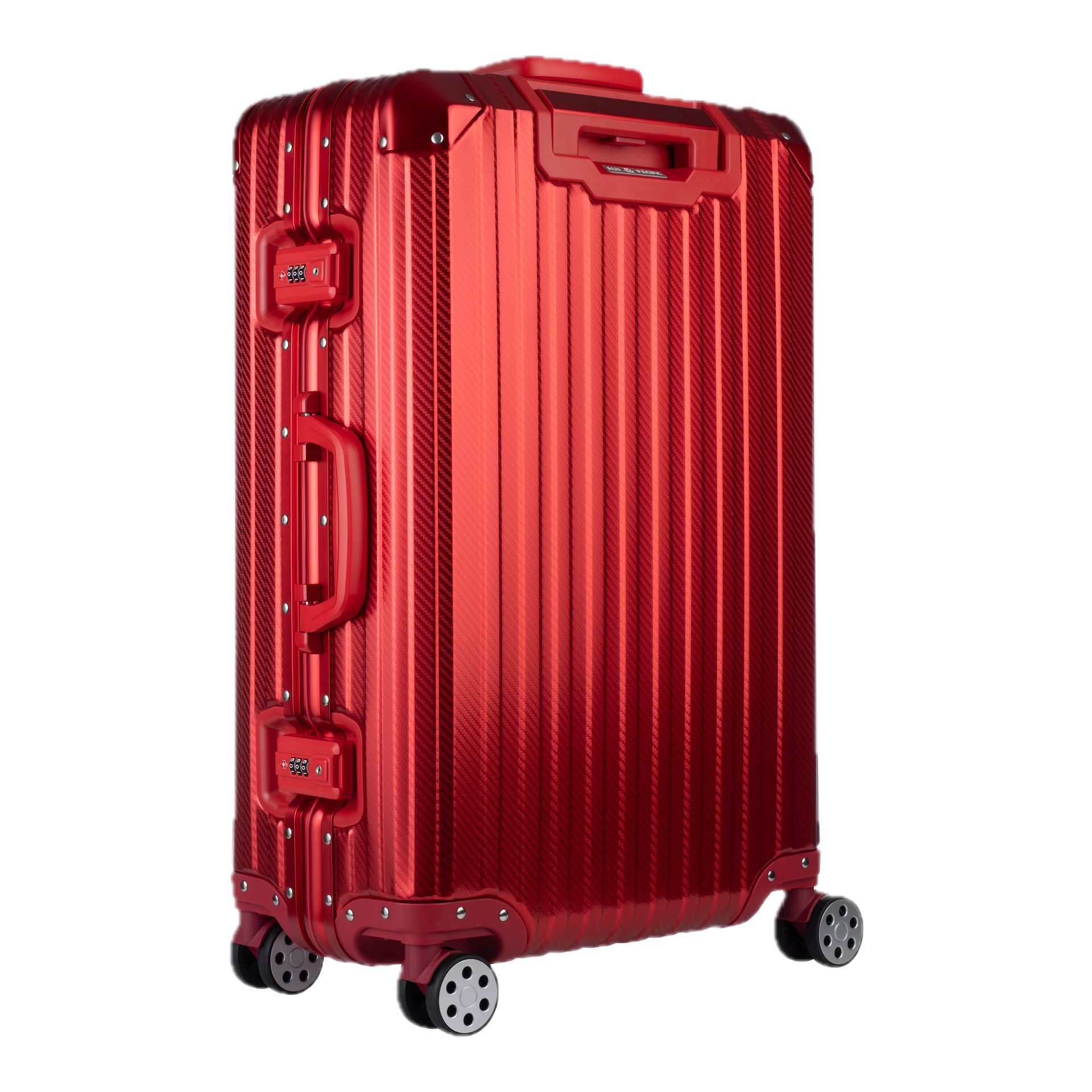 Der Atlas Aluminiumkoffer – Rot